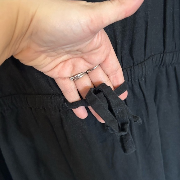 Old Navy Plus Size 4X Linen-Blend tie Waist  Dress - Picture 5 of 10